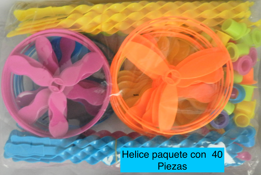 HELICE PAQUETE DE 40 PIEZAS