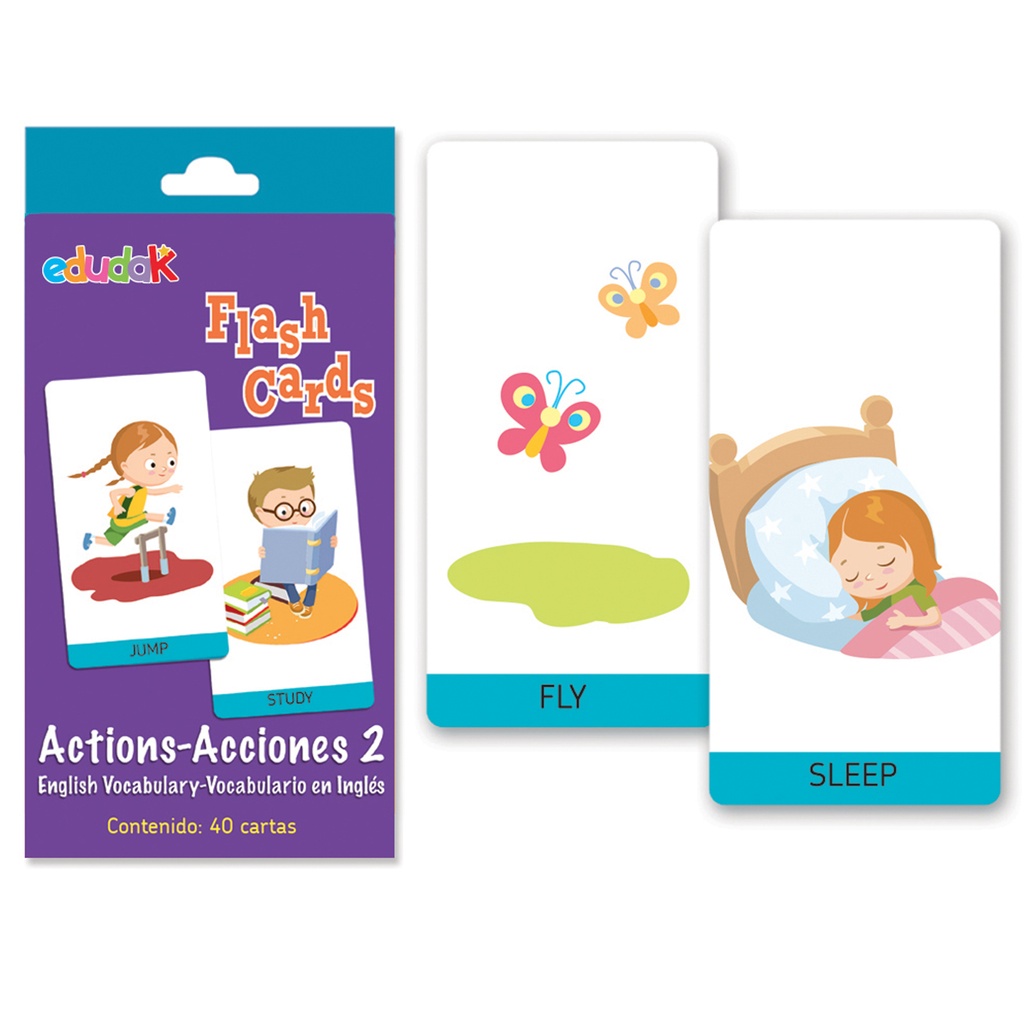 6034 FLASH CARDS ACTIONS 2