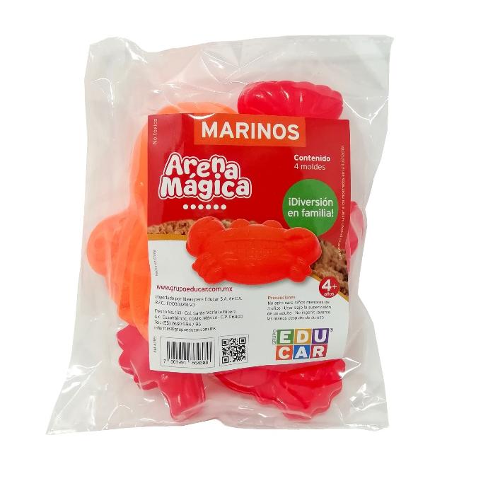 AM-4389 Moldes para arena animales marinos