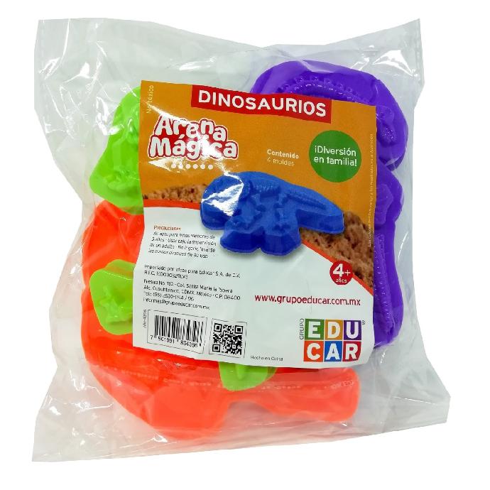 AM-4396 Moldes para arena dinosaurios