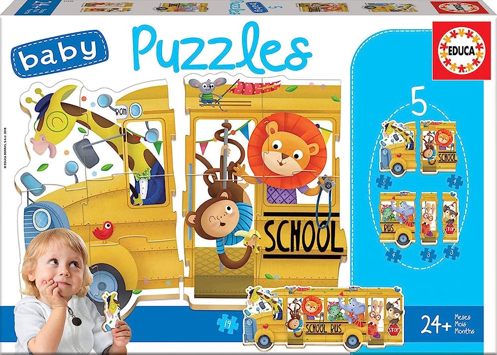 BABY PUZZLES BUS ESCOLAR