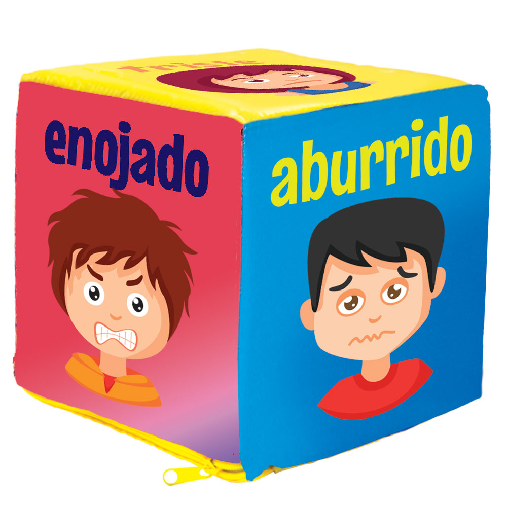 5357 CUBO DE EXPRESIONES 20X20 CM DE TELA