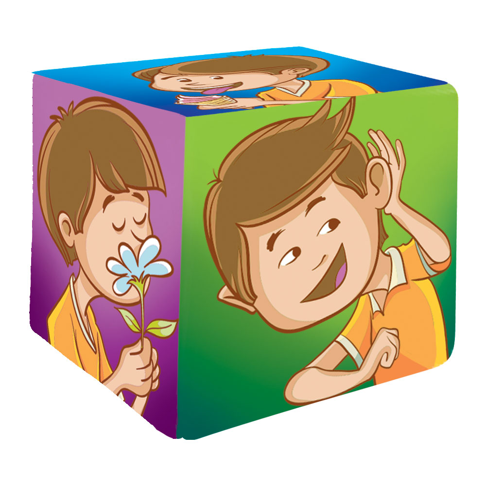 5031 CUBO DE SENTIDOS 20X20 CM DE TELA