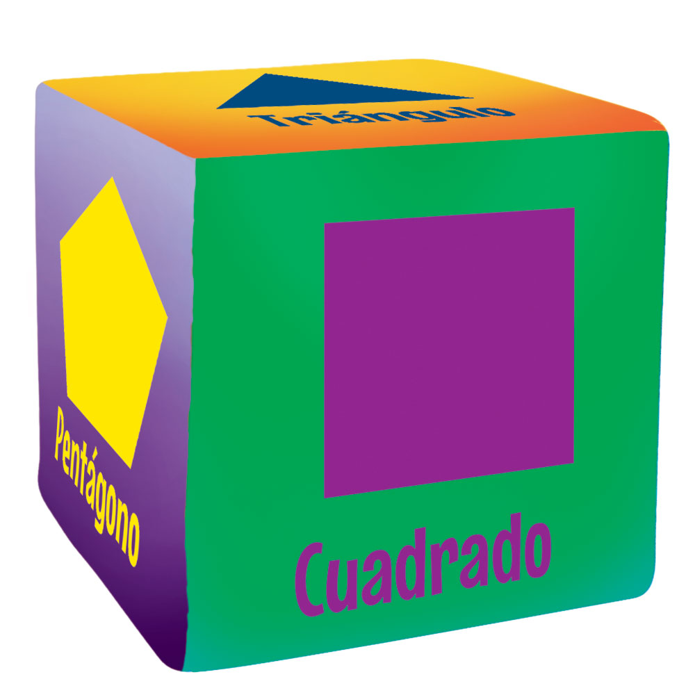 5354 CUBO GEOMETRICO 20X20 CM DE TELA