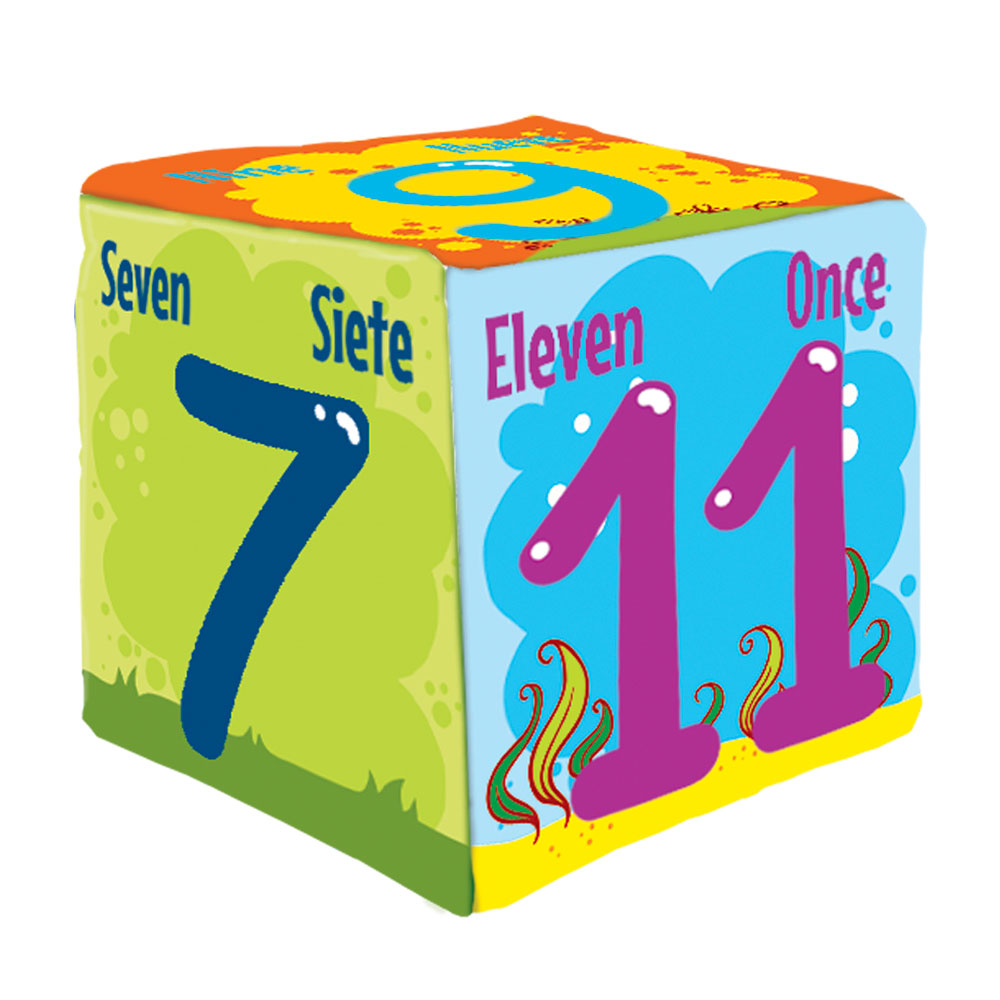 5069 CUBO NUMERADO 7-12 20X20 CM DE TELA