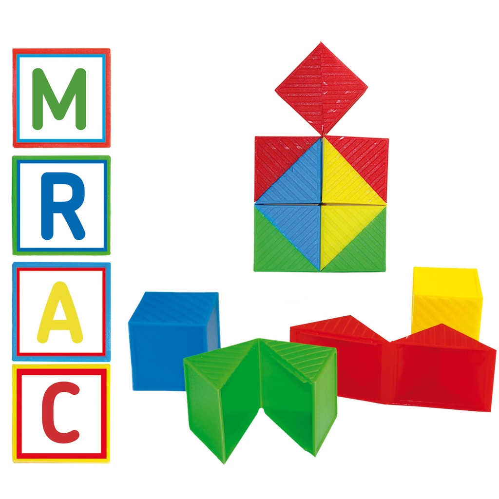 3319 CUBO SIN FIN LETRAS MAYÚSCULAS
