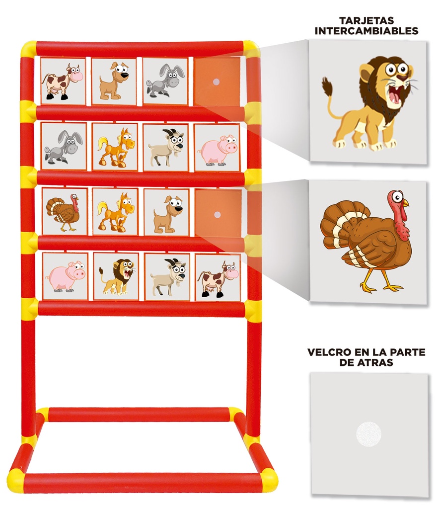 1013 MEMORIA JUMBO TUBULAR "ANIMALES" (SOBRE PEDIDO)