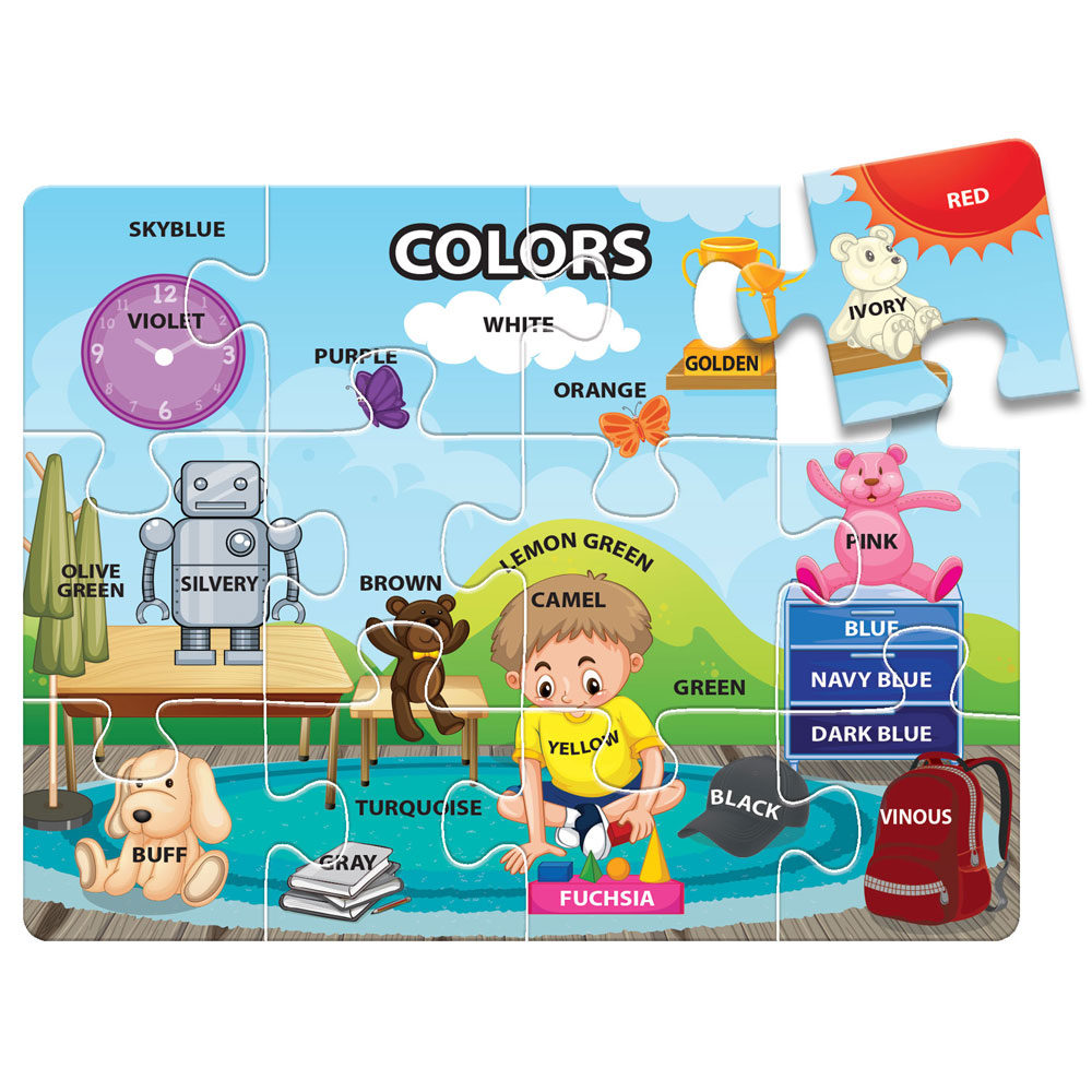 3036 ROMPECABEZAS COLORS (INGLÉS) (SOBRE PEDIDO)