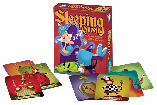 SLEEPING QUEENS CAJA CARTON