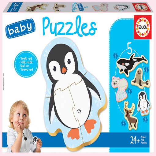 BABY PUZZLES ANIMALES POLARES