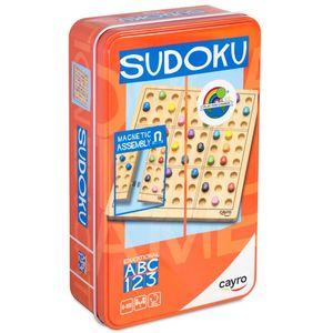 SUDOKU EN CAJA DE METAL