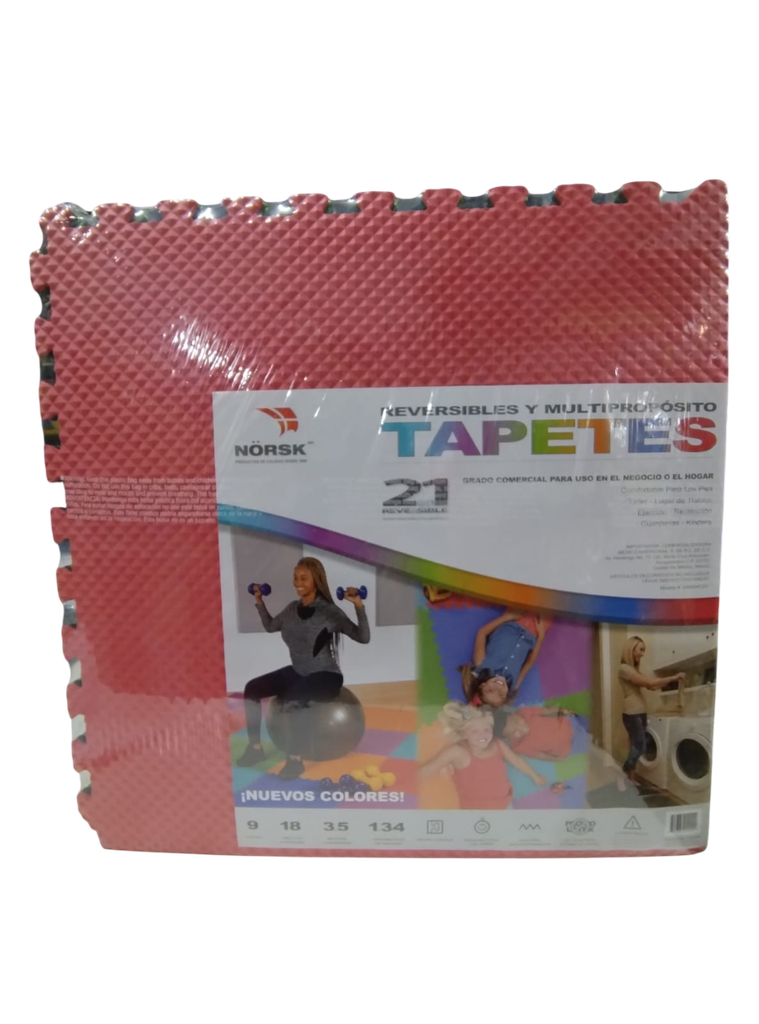 TAPETE 9 PIEZAS FOAMY