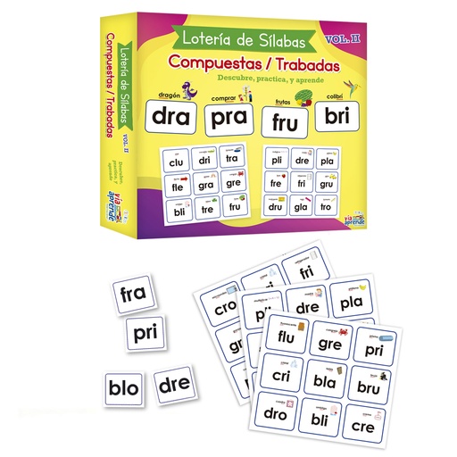 LOTERIA SILABAS COMPUESTAS