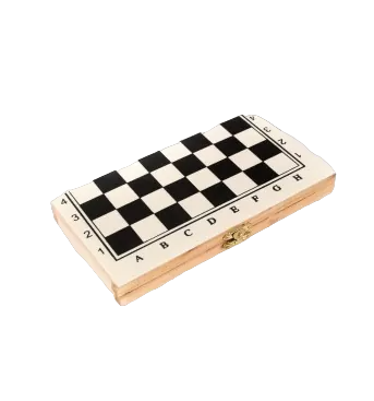 JUK1021 AJEDREZ CHICO MADERA BALSA