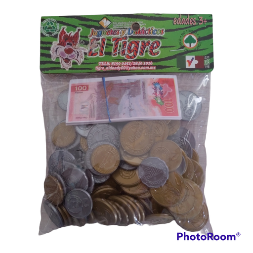 MONEDAS Y BILLETES EL TIGRE
