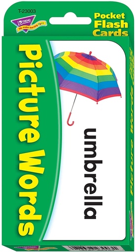 FLASH CARDS PICTURE WORDS TARJETAS DIDACTICAS PALABRAS EN INGLÉS