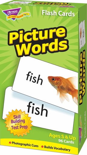 FLASH CARDS PICTURE WORDS TARJETAS EDUCATIVAS PALABRAS E IMÁGENES