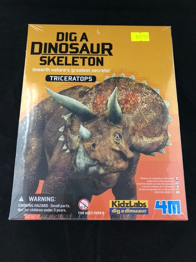 JUEGO DE PALEONTOLOGÍA TRICERATOPS