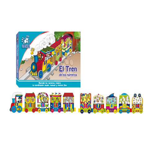 7011 EL  TREN DE NUMEROS