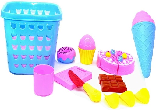 IDCR-2511 JUEGO CANASTA DE POSTRES 13Pz