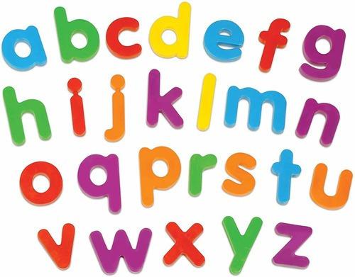 3142 LETRAS DIDACTICAS MINUSCULAS 96 PZAS.