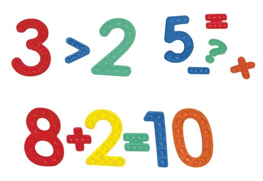3246 NUMEROS TACTILES CON 105 PZAS