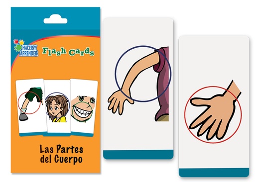 6020 FLASH CARDS PARTES DEL CUERPO