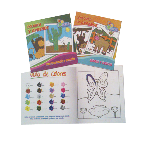 7115 LIBRO COLOREA Y APRENDE SUMA Y RESTA