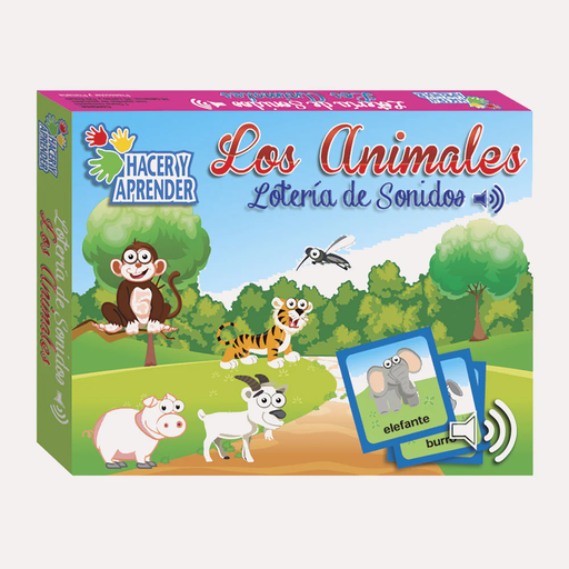 1052 LOTERIA DE SONIDOS LOS ANIMALES/CAJA