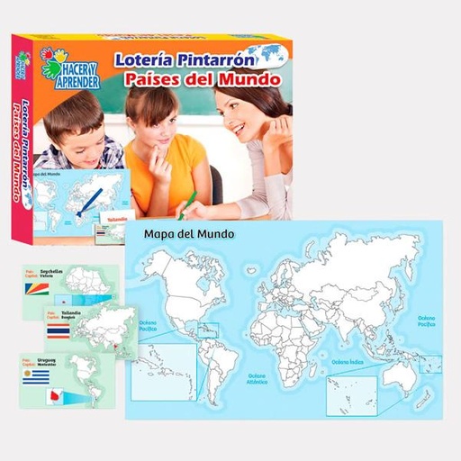 1056 LOTERIA PINTARRON "PAISES DEL MUNDO"