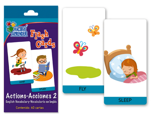 FLASH  CARDS  ACTIONS-ACCIONES 2