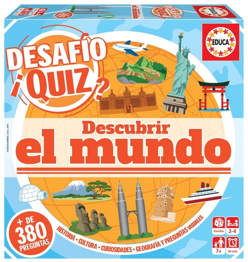 DESAFIO QUIZ DESCUBRIR EL MUNDO