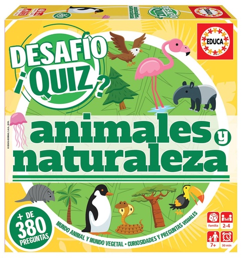 DESAFIO QUIZ ANIMALES Y NATURALEZA