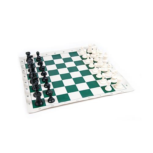 AJEDREZ DE PLASTICO DE 3.5 DE VINIL 