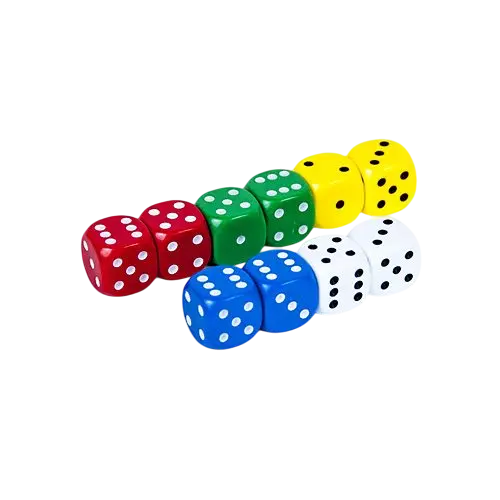 DADO DE 12 MM PUNTOS SURTIDOS