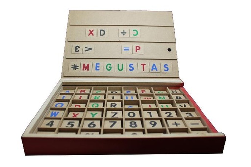 ALFABETICON CON NUMEROS EN ATRIL