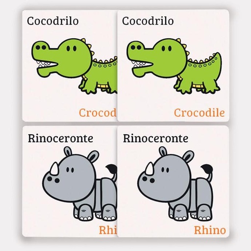 6014 MEMORAMA DE ANIMALES C/20PZAS.