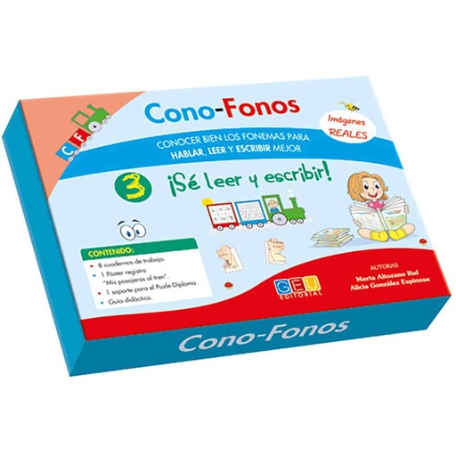 CONOFONOS 3 SÉ LEER Y ESCRIBIR