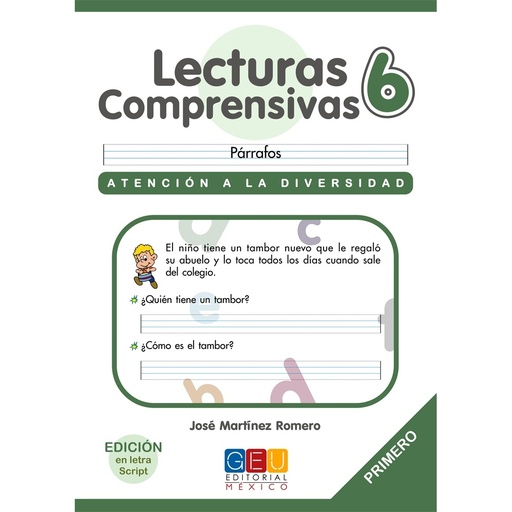 LECTURAS COMPRENSIVAS SCRIPT 6 PARRAFOS