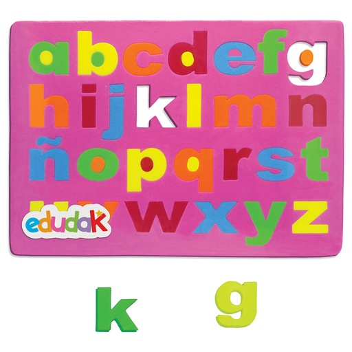 2152 Abecedario foami minúsculas