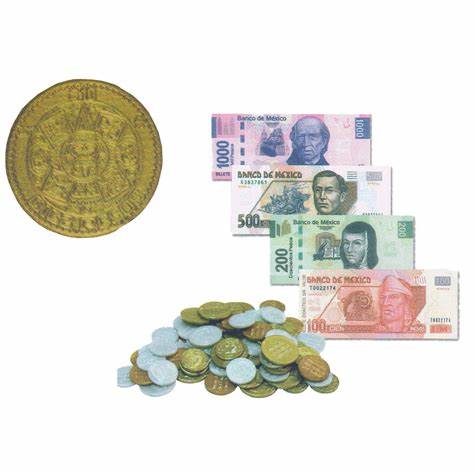 6026 Billetes y monedas educativas con 48 pzas