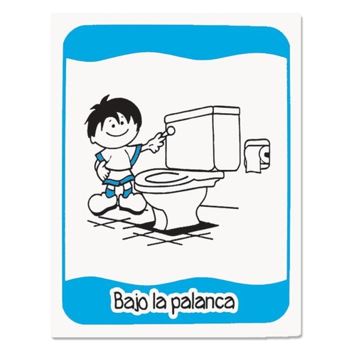 6006 SEÑAL BAJA LA PALANCA NIÑO