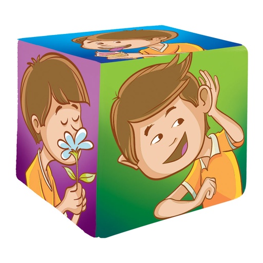 5031 CUBO DE SENTIDOS 20X20 CM DE TELA