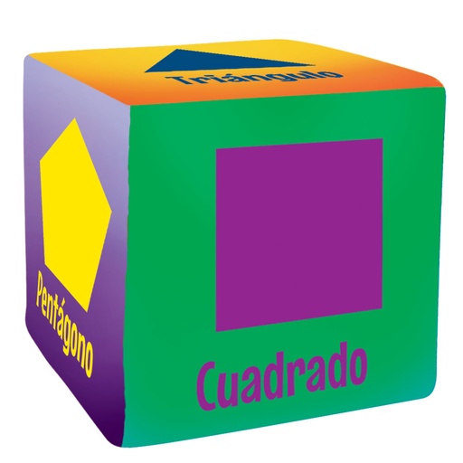 5354 CUBO GEOMETRICO 20X20 CM DE TELA