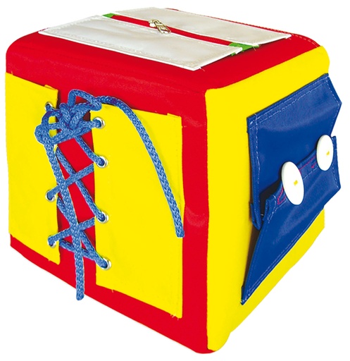 5004 CUBO MONTESSORI 20X20 CM TELA