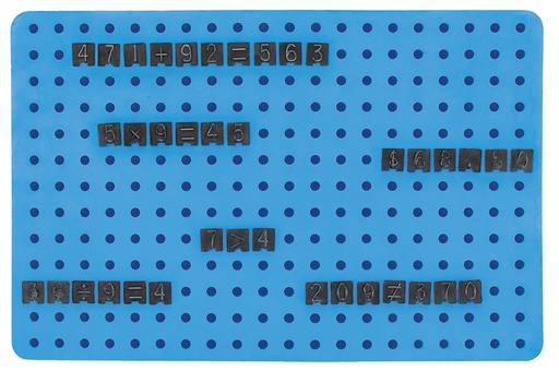 3148 TAPETE MATEMATICO PARA INVIDENTES (SOBRE PEDIDO)