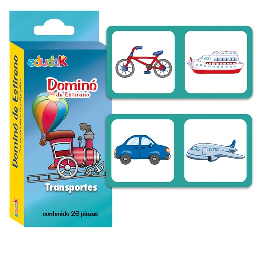6056 DOMINÓ ESTIRENO TRANSPORTES C/28 PZAS