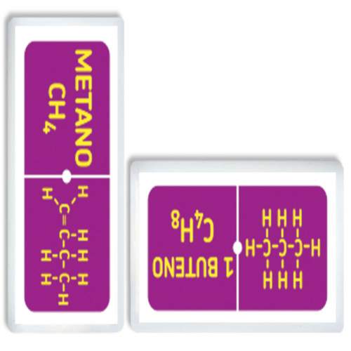 3386 DOMINÓ JR. QUÍMICA ORGÁNICA C/28 PZAS