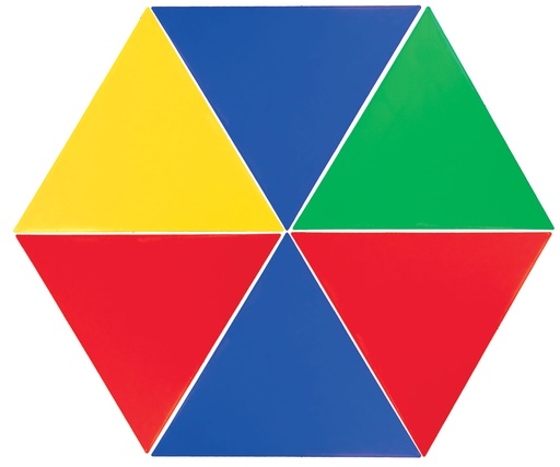1047 MESA PREESCOLAR HEXAGONAL C/6 PZAS Y 6 UNIONES (SOBRE PEDIDO)