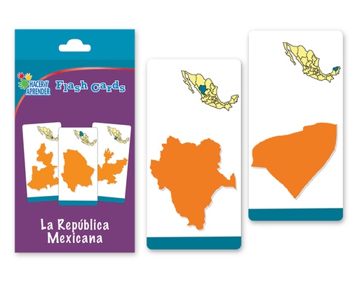 6021 FLASH CARDS ESTADOS DE LA REPUBLICA